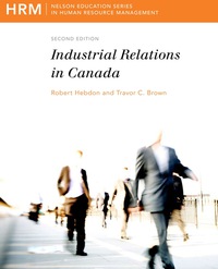 Cover image: Industrial Relations in Canada 2nd edition 9780176502492