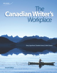 Cover image: Canadian Writer’s Workplace, Canadian Edition 7th edition 9780176503277