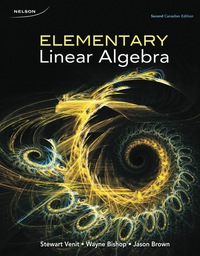 Cover image: Elementary Linear Algebra 2nd edition 9780176504588