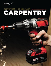 Cover image: Carpentry, Canadian Edition 2nd edition 9780176502737