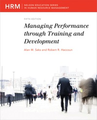 Cover image: Managing Performance Through Training and Development 5th edition 9780176616229