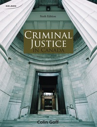 Cover image: Criminal Justice in Canada 6th edition 9780176512736