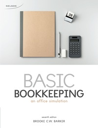 Cover image: Basic Bookkeeping: An Office Simulation 7th edition 9780176530822