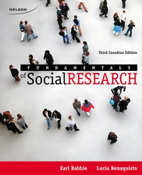 Cover image: Fundamentals of Social Research 3rd Canadian Edition 3rd edition 9780176662479
