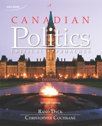 Cover image: Canadian Politics: Critical Approaches 7th edition 9780176727499
