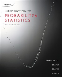 Cover image: Introduction to Probability and Statistics 3rd edition 9780176509804