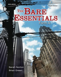 Cover image: The Bare Essentials Form a 8th edition 9780176662059