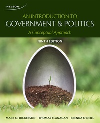 Cover image: An Introduction to Government and Politics: A Conceptual Approach 9th edition 9780176507886