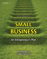 Cover image: Small Business 7th Canadian Edition: An Entrepreneur’s Plan 7th edition 9780176727840