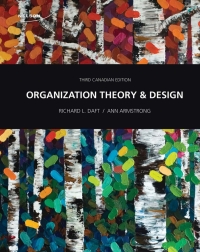 Cover image: Organization Theory and Design 3rd edition 9780176532208