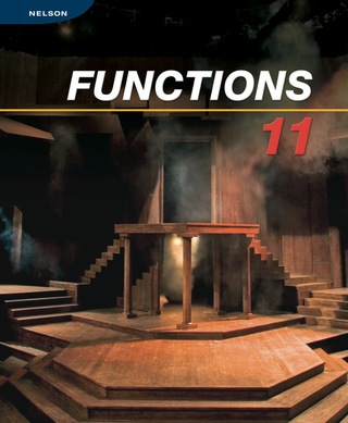Cover image: Functions 11 1st edition 0176332030