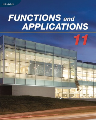 Cover image: Functions and Applications 11 1st edition 0176332049