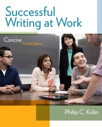 Cover image: Successful Writing at Work: Concise Edition 4th edition 9780176743802
