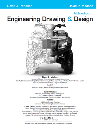 Cover image: Engineering Drawing & Design 5th edition 9781111309572