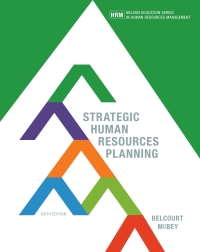 Cover image: Strategic Human Resources Planning 6th edition 9780176752934