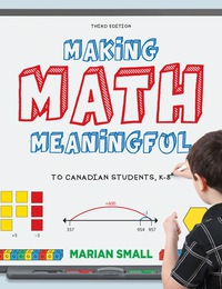 Cover image: Making Math Meaningful 3rd edition 9780176582555