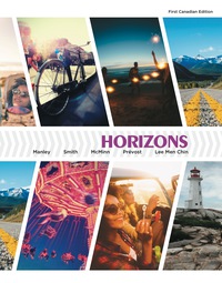 Cover image: Horizons 1st edition 9780176540883