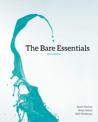 Cover image: The Bare Essentials 9th edition 9780176583996