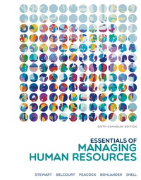 Cover image: Essentials of Managing Human Resources 6th edition 9780176570286