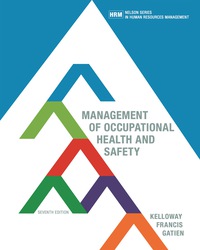Cover image: Management of Occupational Health and Safety 7th edition 9780176657178