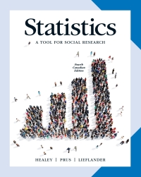 Cover image: Statistics: A Tool for Social Research 4th edition 9780176725082