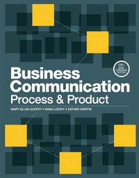 Cover image: Business Communication: Process and Product, Brief Edition 6th edition 9780176721251