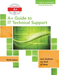 Cover image: A+ Guide to IT Technical Support (Hardware and Software) 9th edition 9781305266438