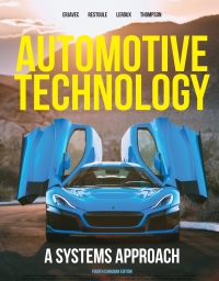 Cover image: Automotive Technology: A Systems Approach (Canadian Edition) 4th edition 9780176796174