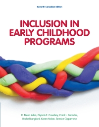 Cover image: Inclusion In Early Childhood Programs 7th edition 9780176841348