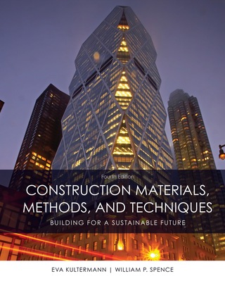 Cover image: Construction Materials, Methods and Techniques 4th edition 9781305086272