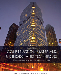 Cover image: Construction Materials, Methods and Techniques 4th edition 9781305086272