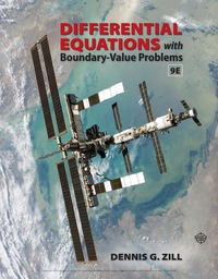 Cover image: Differential Equations with Boundary-Value Problems 9th edition 9781305965799