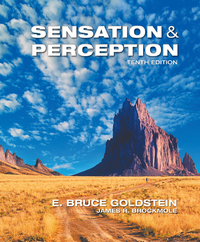 Cover image: Sensation and Perception 10th edition 9781305580299