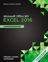 Cover image: Shelly Cashman Series® Microsoft® Office 365 & Excel 2016: Comprehensive 1st edition 9781305870727