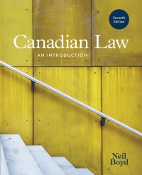 Cover image: Canadian Law: An Introduction 7th edition 9781774625682