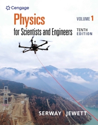 Cover image: Physics for Scientists and Engineers, Volume 1 10th edition 9781337553575