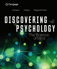 Cover image: Discovering Psychology 1st Canadian Edition 1st edition 9780176877262