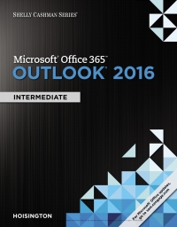 Cover image: Microsoft Office 365/Outlook 2016 Intermediate 1st edition 9781305871144