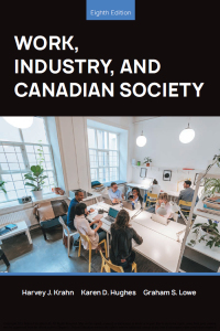 Cover image: Work, Industry, Canadian Society 8th edition 9780176724436