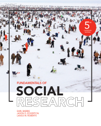 Cover image: Fundamentals of Social Research (Canadian Edition) 5th edition 9780176895952