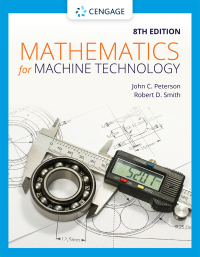 Cover image: Mathematics For Machine Technology 8th edition 9781337798310