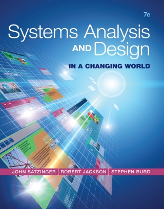 Cover image: Systems Analysis & Design In A Changing World 7th edition 9781305117204