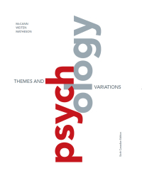Cover image: Psychology: Themes and Variations 6th edition 9780176902940