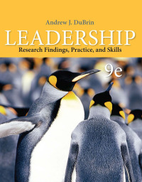 Cover image: Leadership Research Findings, Practice & Skills 9th edition 9780357042496