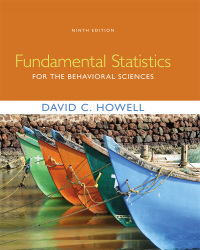 Cover image: Fundamental Statistics For The Behavioural Sciences 9th edition 9781305652972