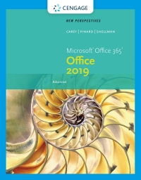 Cover image: New Perspectives Microsoft Office 365 & Office 2019 Advanced 1st edition 9780357360521