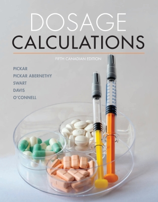 Cover image: Dosage Calculations 5th edition 9780176912260