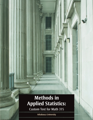 Cover image: Custom: Methods in Applied Statistics, Custom for MATH315 1st edition 9780176631307
