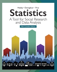 Cover image: Statistics: A Tool for Social Research and Data Analysis, Canadian Edition 5th edition 9780176922047