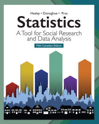 Cover image: Statistics: A Tool for Social Research and Data Analysis 5th edition 9780176922047